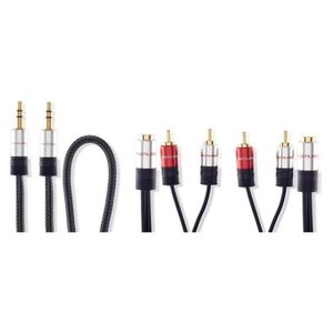 Kit Cabo de Áudio Multilaser 2 RCA X P2 3,5mm 3 Em 1 WI286
