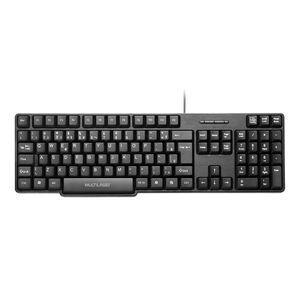 Teclado Multilaser  Tc213 Slim Usb Preto
