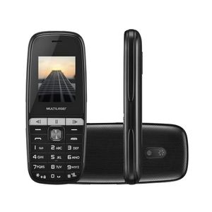 Celular Multilaser Up Play P9076 com Câmera MP3 2 Chips Preto