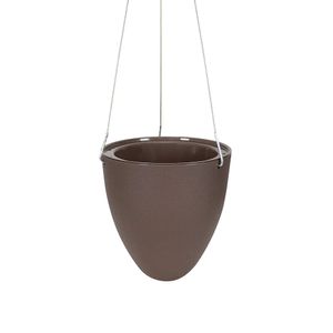 Vaso para Plantas Suspenso em Polietileno Autoirrigável Egg 19X21CM - I.ACQU.019.021.34 - Vasart
