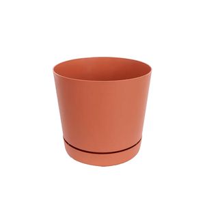 Vaso para Plantas em Polietileno Rio Terracota 15X14,5CM - I.ADGD.015.015.12 - Vasart