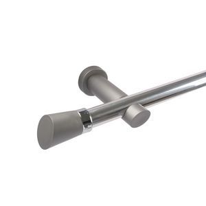 Kit Varao Belchior Alemao Nobre Metalico Aco 28 Mm 3,50 M Com Emenda