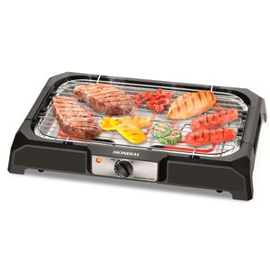 Churrasqueira Elétrica Grand Steal & Grill Preto 220V 2000W - CH-05 - Mondial