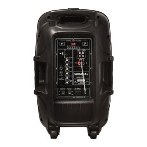 Caixa de Som Amplificada Mondial Bluet CM.11 Preta 400W 220V