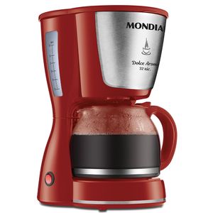Cafeteira Elétrica Mondial Dolce Arome C-32 32 Xícaras Inox 220V