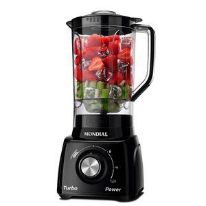 Liquidificador com 3 Velocidades Turbo Power Preto 220V - L99-FB - Mondial