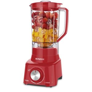 Conjunto Espremedor Liquidificador Batedeira Mondial KT-96 220V Vermelho