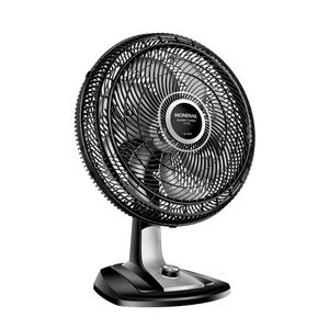 Ventilador de Mesa com 8 Pás Super Silencioso Tubo Preto e Cinza 40CM 220V 140W - VTX-40-8P - Mondial