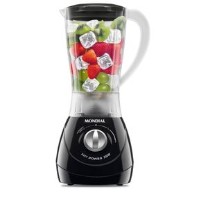 Liquidificador com 2 Velocidades Preto 220V 550W 60Hz - L-5502 - Mondial