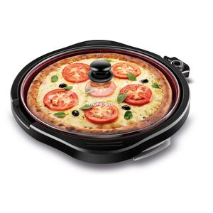 Grill Redondo Cook & Grill 1270W 220V Preto/Vermelho - G-03-Rc - Mondial
