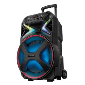 Caixa Amplificada Mondial Connect Lights 700W Bivolt Preta - CM-700 - Mondial