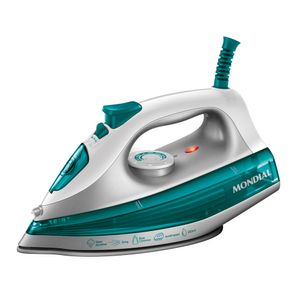 Ferro a Vapor Mondial 220V 1200W Branco|Verde FVN-01-G