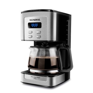 Cafeteira Elétrica Dolce Arome Digital Mondial 220V 800W Preto/Inox C-44-32X-SDI