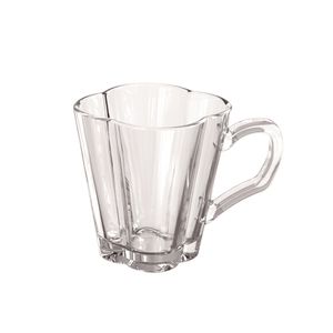 Caneca Flora 180Ml - Vidro - Class Home