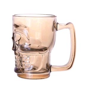 Caneca Caveira Chopp Amber 510Ml - Class Home