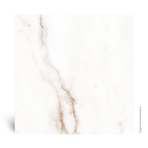 Porcelanato Marmorizado Retificado Acetinado Borgia Bege Tipo A 76X76CM - 0180560010980 - Vetrus/Pamesa