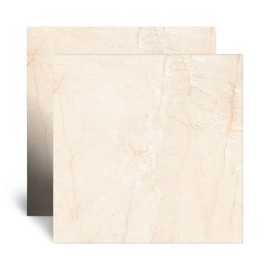 Porcelanato Marmorizado Retificado Polido Nilo Bege Tipo A 76X76CM - 0040860011069 - Pamesa