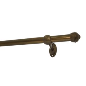 Kit Varão Bella Arte Pratiko 19 MM 1,5m Ouro Velho