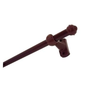 Kit Varão Bella Arte Pratiko 19 MM 2,0m Imbuia
