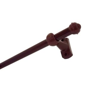 Kit Varão Bella Arte Pratiko 19 MM 3,0m Imbuia