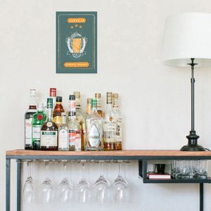 Placa Decorativa Cerveja Grátis Só Amanhã 20X30CM - Kapos
