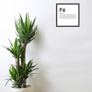 Quadro Decorativo Kapos Fé 27x27 CM