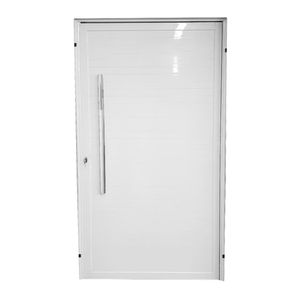 Porta Mgm Alum Pivoltante 210x120 Br S/friso Esquerda