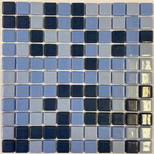 Pastilha Ceramica  30X30 Eco Mescla Bahamas Vidro Real