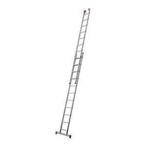 Escada Botafogo Extensiva Alumínio 2x11 Degraus