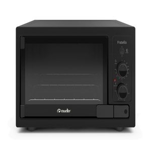 Forno Elétrico de Bancada Muller Fratello 44 Litros Preto Fosco 220V
