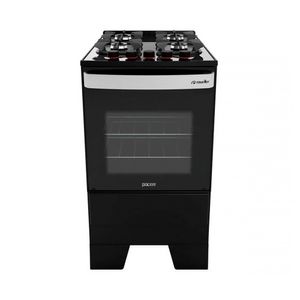 Fogão 4 Bocas Piacere Vetro Mesa de Vidro com Acendimento Automático Bivolt