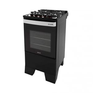 Fogão 4 Bocas Piacere Vetro Mesa de Vidro com Acendimento Automático Bivolt