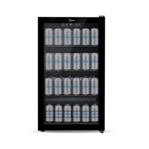 Cevejeira Frost Free Flex Vertical com Vidro Triplo Preto 96 Litros 60Hz 220V - BCA10P - Midea