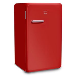 Frigobar Midea 95L MRV10V2 Retrô Vermelho 1 porta 220V