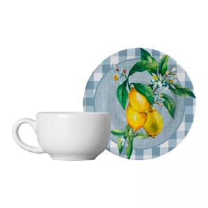 Xícara Café Alleanza Amalfitana 12 Cm Capacidade 80 Ml