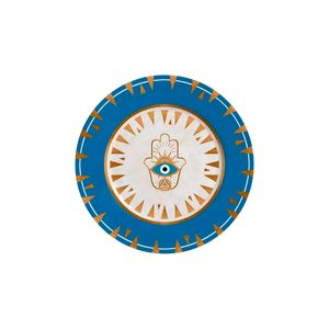 Prato para Sobremesa Olho Grego 19,5CM - 1181-103 - Alleanza
