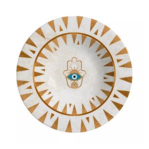 Prato Fundo Olho Grego 24,5CM - 1181-118 - Alleanza
