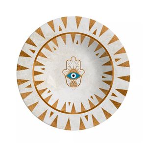 Prato Fundo Olho Grego 24,5CM - 1181-118 - Alleanza