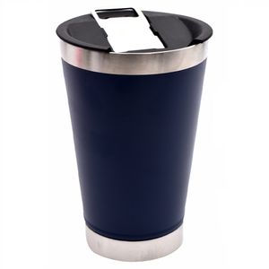 Copo Térmico Multimix com Tampa 473ml Azul