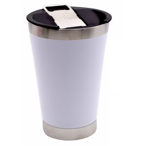 Copo Térmico Multimix com Tampa 473ml Branco