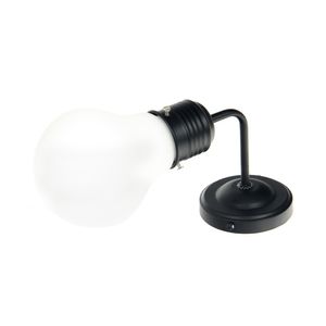 Luminária Fortec de Parede Metal Preto 1903