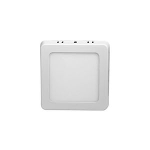 Painel LED de Sobrepor Quadrado Branco 6W 6000K - Fortec