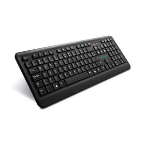 Teclado e Mouse Movitec Sem Fio OTCW-01 1200DPI Slim com Multimidia Bivolt