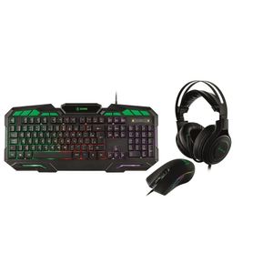 Kit Gamer Xzone GTC-02 Teclado e Mouse com 3200DPI Preto