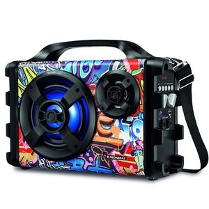 Caixa de Som Mondial Portátil MCO-12 100W Bivolt Preta