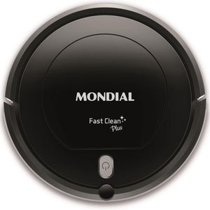 Robô Aspirador de Pó Mondial Fast Clean Plus RB03 3 Funções de Limpeza Bivolt