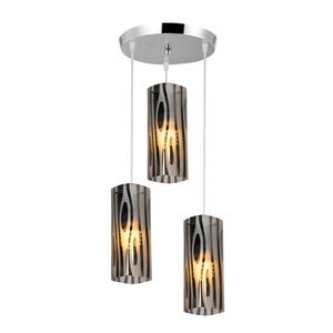 Pendente Mirage Bronzearte 3 Lampadas E27 Zebra