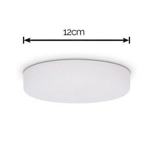Painel LED de Embutir Redondo Frameless 16W Luz Branca 6500K Bivolt - Bronzearte