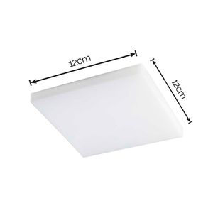 Painel Bronzearte Embutir Frameless Quadrado 24 W 65K Bivolt Tecnologia Led