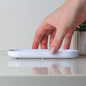 Bandeja Organizadora para Banheiro Dual Branco - Ou